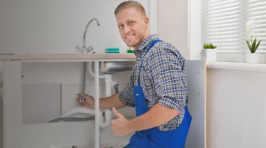 Local tankless water heater installation in Sublime, TX